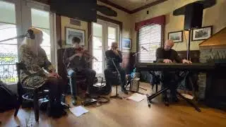 Jake James on fiddle with Paul Brock Band November 2022
