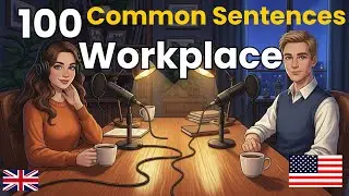 100 Essential Phrases & How to Talk Job and workplace in English | English Conversation Practice