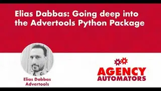 Elias Dabbas: a deep dive into Python, his amazing library advertools, and visualizations