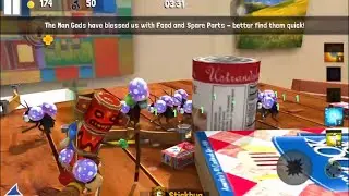 [Bug Heroes 2 No banners Hard Mission EP2] Goliath Stickbug vs Hold Strategic Locations