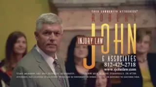 Robert John & Associates Evansville Indiana Personal Injury Attorneys Working for You 812-777-Help