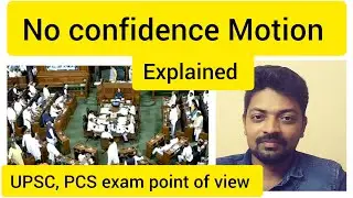 what is no-confidence motion ? | #upsc | #prelims | #noconfidencevote