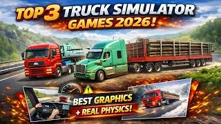 🔥 Top 3 Offline Truck Simulator Games 🚛💥 Best Graphics + Realistic Gameplay 2025!