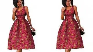 2018 FASHION TRENDS: RECENT LOVELY AFRICAN PRINT DRESSES FOR LOVIES