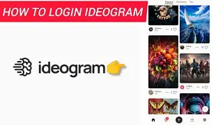 🔰HOW TO LOGIN IDEOGRAM💞আইডিওগ্রাম কিভাবে লগইন করবেন💖