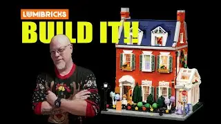 Lumibricks 15009 Redbrick Row House - Lets Build It!