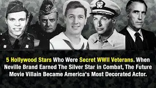 These 5 Famous Actors Were Real Combat Veterans - Hollywood's Hidden War Heroes Revealed