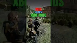 MGS in fallout 4 | Xbox series x mods #gaming #2025 #metalgearsolid #games #xbox #mods #fallout