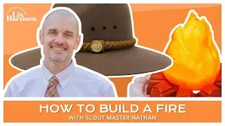 How to Build a Campfire with Scout Master Nathan | It's Not That Late with Liv Harrison