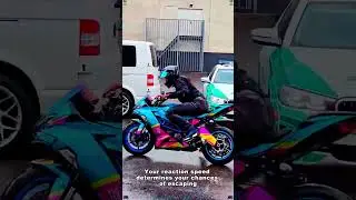 Motorcycle Riders’ Funny Moments Interacting with Police#Funny #Police #Officers #RecommendedForYou