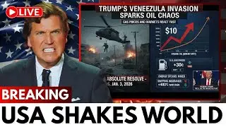 Trump’s Venezuela Invasion Sparks Oil Chaos — Gas Prices and Markets React Fast | Tucker Carlson