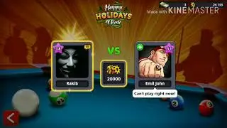 New 9 ball table Happy Holidays.