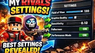The best Roblox rivals controller knife settings Roblox rivals 