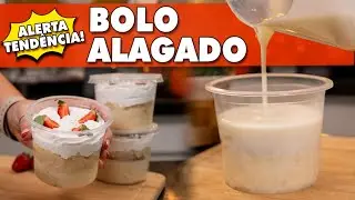 BOLO ALAGADO NO POTE PARA VENDER | Tábata Romero