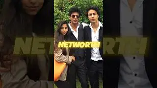SRK to Suhana: How Rich Is The Khan Family? 💰#networth #srkfamily