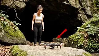 Survival on a Deserted Island | The Girl Discovers a Drone Hidden Inside a Cave on the Island
