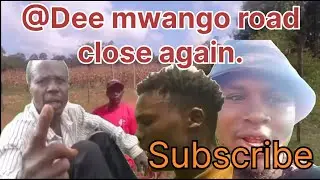 Breaking news!!! Police Case@Dee mwango construction Road closed again with a wall fence@iam_marwa.
