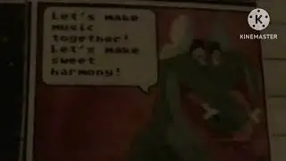 King Gator sings let&rsquo;s make music together