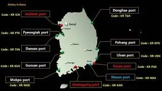 The ports of Korean