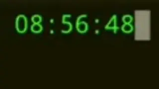 Make a clock with python|Pydroid3 |simple.