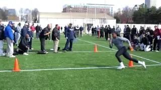 Georgia Tech Football Pro Day - L Drill #1