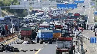 French farmers remove blockade of Lyonm product price war rages on