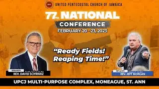UPCJ National Conference - Thursday - Rev. Jeff Morgan—Pastor, Hope Center Church, Arkansas, USA