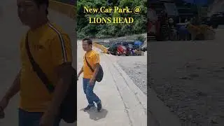 New Car Park at the FAMOUS LIONS HEAD #baguiocity #amazing