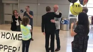 Elder Michael Hopper Arrives Home After Two Year LDS Mission in Panama City, Panama
