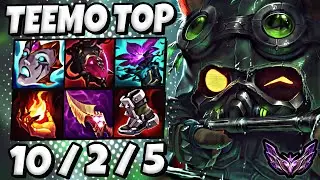 Teemo vs Fiora [ TOP ] Lol Korea Master Patch 14.7 ✅