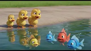 Ducks Go Quack and Fish Go Swish! | Fun Animal Sound Rhyme for Kids | Nursery Rhymes for Children