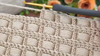 Wonderful!! Crochet Pattern Tutorial for Beginners 