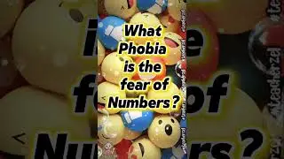 What phobia is the fear of numbers? #teacherzel #questionandanswer