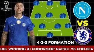 🔥 LIAM ROSENIOR&rsquo;S UCL WINNING FORMATION! NAPOLI vs CHELSEA BEST PREDICTED XI ft FERNANDEZ | UCL 2026