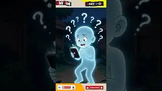 বাবু ভূতের দুষ্টামি! 👻😂 | Funny Ghost Cartoon | MMV BLOG