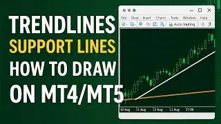 MT4/MT5 Chart Mastery: Support Lines & Trendlines Explained!