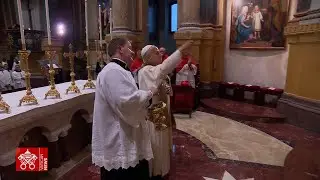 Papa Leone XIV, 6 ottobre, Primi vespri alla Domus Australia di Roma