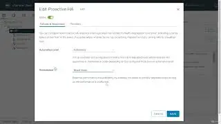 vSphere 7 Foundations 4.8 - vSphere Cluster Features - Proactively Move VMs for High Availability
