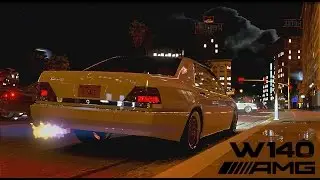 GTA 5 Real car MOD MERCEDES AMG [W140]
