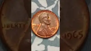 THE 1965 PENNY WITH A GOOD SHADOW!!!