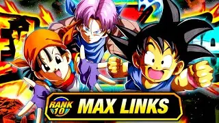 LEVEL 10 LINKS EZA INT LR GT TRIO! (DBZ: Dokkan Battle)