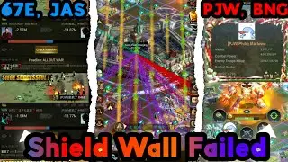 🔥 67E, JAS Vs PJW, BNG 🔥 Shield Wall Failed ::: Last Shelter Survival #24EGaming