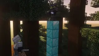 Going from iron to ENDERITE in Lost SMP