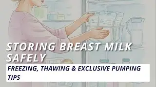 Ep. 103 - Storing Breast Milk Safely | Freezing, Thawing & Exclusive Pumping Tips