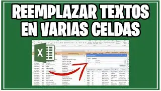 Como Reemplazar Textos en una Base de Datos en Excel Cambiar Informaci&oacute;n de una lista