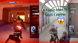 Battlefront 2 | Toxic Max Iden rage quits after blowing lead | HvV