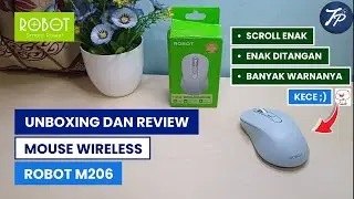 Unboxing Dan Review Mouse Wireless Robot M206