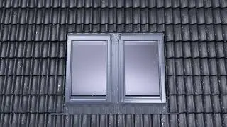 How VELUX Window's drain rain water away from the roof window.