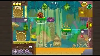 LVL 13, Snail BoB 8, Walkthrough, Gameplay, No Commentary, Android