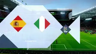 Spain vs Italy | De Grolsch Veste | 2023 UEFA Nations League Finals | PES 2021